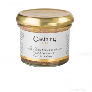 Gourmandise Gasconne (Pâté de canard avec 25% de foie gras de canard)