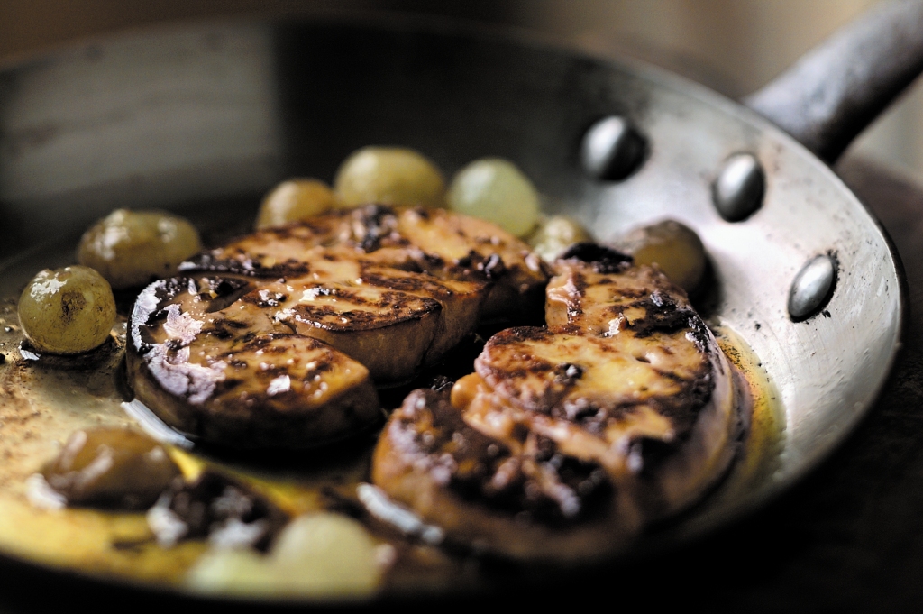foie gras poêlé aix raisins