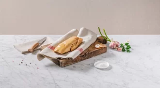 Foie gras cuisiné